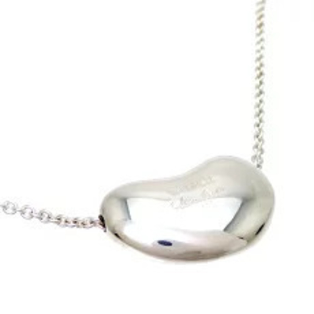 Tiffany Co Bean Necklace Sterling Silver